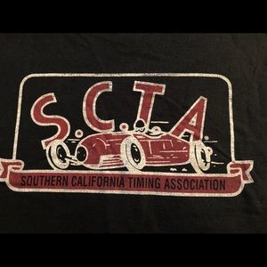 Vintage hot rod t-shirt.